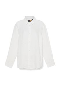 Timberland Linen Shirt Bluse Damen Alltag (Gr XS |weiß)