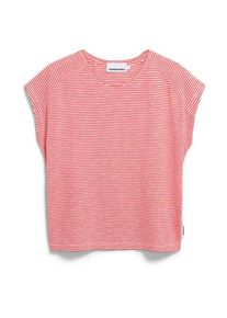 T-Shirt armedangels Ofeliaa Lovely Stripes Damen (Gr XL |rosa)