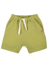 Pure Pure Mini-Shorts Mull Uni Shorts Kinder Alltag (Gr 92 |oliv)