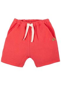 Shorts Pure Pure Mini-Shorts Mull Uni Kinder (Gr 92 |rot)