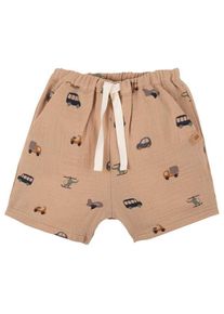 Shorts Pure Pure Mini-Shorts Mull Uni Kinder (Gr 86 |beige)