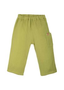Pure Pure Mini-Hose Mull Freizeithose Kinder Alltag (Gr 92 |oliv)