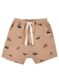 Shorts Pure Pure Mini-Shorts Mull Uni Kinder (Gr 104 |beige)