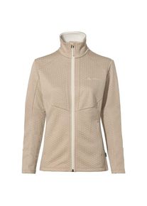 Vaude Skomer Hiking SC Jacket Fleecejacke Damen Wandern (Gr 38 |beige)