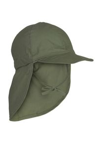 Cap Mikk-Line Summercap Long Neck Solid Kinder (Gr 43 cm - 0-6 Months |oliv)