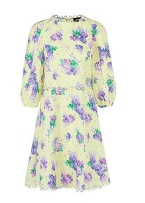 Marc Cain - Leinen-Kleid, gelb, Gr. 36 / S - Leinen
