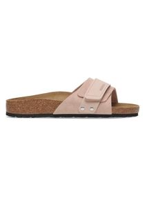 Birkenstock Oita Suede Leather Sandalen Women (Gr 41 - Narrow |braun)