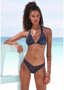 ELBSAND Triangel-Bikini-Top 'Letra' schwarz Gr. 38 Cup C/D. Ohne Bügel. Nachhaltig.