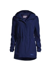 LANDS' END Wasserdichte Regenjacke SQUALL mit Packfach, Damen,  Blau, Polyester, by Lands' End