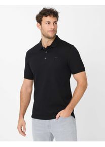 Brax Herren Polo Style PETE black, perma schwarz, Gr. L