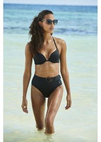 s.Oliver Push-Up-Bikini-Top 'Rome' schwarz Gr. 34 Cup C. Mit Bügel