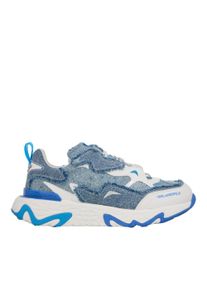 K by KARL LAGERFELD Karl Lagerfeld Low-Top Sneaker - Blaze Strike Lace Denim Mix - Gr. 40 (EU) - in Blau - f&uuml;r Damen