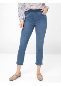Raphaela by Brax Damen Schlupfhose Style PAMINA 6/8, denim blau, Gr. 46K