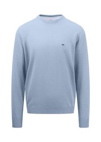 Fynch-Hatton Herren Strickpulloversummer breeze 1, casual, Gr. L, unifarben, Strick, Obermaterial: 100% Baumwolle, Pullover, mit Stickerei auf der