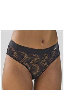 Lascana Panty 'Marla' schwarz Gr. 32/34 für Damen. Mit Spitze. Körpernah