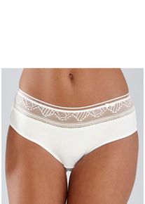Lascana Panty 'Tiziana' weiß Gr. 32/34 für Damen. Mit Spitze, Schleife. Körpernah. Nachhaltig.