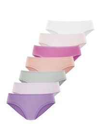 Vivance Jazz-Pants Slips mehrfarbig Gr. 32/34 für Damen. Mit Spitze. Körpernah. Nachhaltig.
