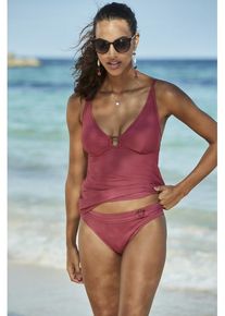 s.Oliver Tankini-Top 'Rome' rostrot Gr. 34 Cup A/B. Mit Zierring. Ohne Bügel