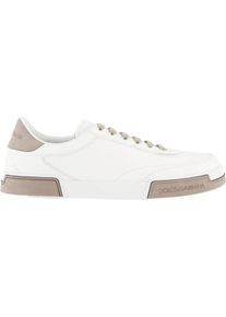 Dolce & Gabbana Heren Oxford Sneaker Wit - Gr. 43 (EU) - in Wei&szlig;