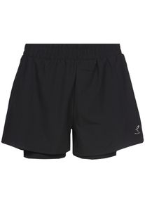 Energetics Bamas Funktionsshorts Damen - schwarz - Gr. L - Polyester/Elastan