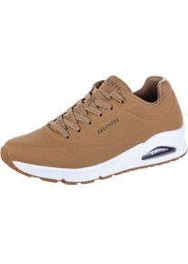 Skechers Uno Sneaker Herren - braun - Gr. 43 - Synthetik