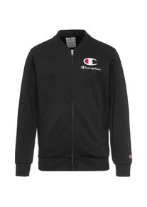 Champion Legacy Sweatjacke Kinder - schwarz - Gr. 140 - Baumwolle/Polyester