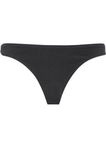 Seafolly Seadive High Cut Pant Bikini Hose - schwarz - Gr. 36 - Polyamid/Elastan