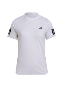 Adidas Club Tennisshirt Damen - weiß - Gr. L - Polyester/Elastan