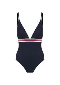 Tommy Hilfiger Global Badeanzug Damen - blau - Gr. S