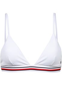 Tommy Hilfiger Global Bikini Oberteil - weiß - Gr. XL