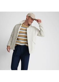 LANDS' END CLASSIC COMFORT. B&uuml;gelleichte Chino mit Bundfalten, Herren,  Blau, Baumwolle, by Lands' End