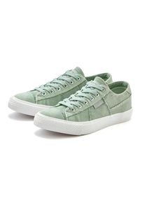 ELBSAND Sneaker 'Schnürschuh,' grün Gr. 35 für Damen