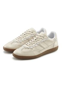 Lascana Sneaker beige Gr. 36 für Damen. Mit Spitze