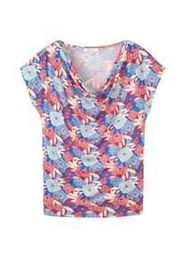 Tranquillo Lockeres Shirt aus Ecovero Viskose T-Shirt Damen (Gr L |bunt)