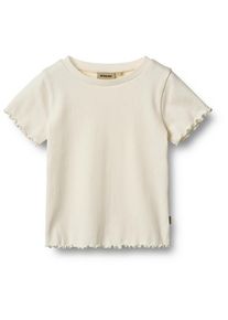 T-Shirt Wheat Rib T-Shirt S/S Alicia Kinder (Gr 98 |beige)