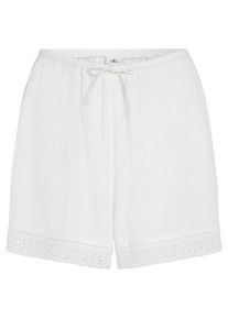 O`Neill Shorts O'Neill Essentials Embroidery Shorts Damen (Gr S |weiß)