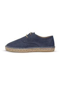 Espadrij Paysan Linen Freizeitschuhe Herren (Gr 40 |blau)