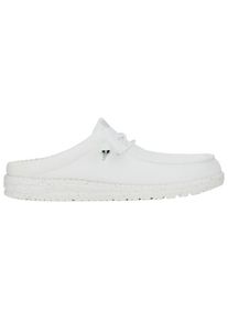 HeyDude Wally Slip Stretch Sox Freizeitschuhe Men (Gr 45 |weiß)