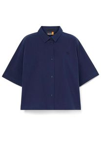 Timberland Short-Sleeve Shirt Bluse Damen (Gr S |blau)