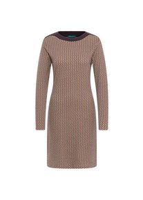 Tranquillo Strick-Kleid im Retro-Look Kleid Damen (Gr M |braun)