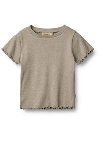 Wheat Rib T-Shirt S/S Alicia T-Shirt Kinder (Gr 122 |beige)