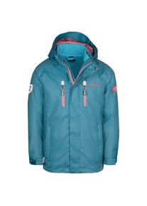 Trollkids Myrdal 3in1 Jacket Pro Doppeljacke Kinder Wandern (Gr 104 |t&uuml;rkis |wasserdicht)