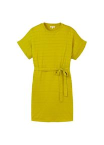 Kleid Tranquillo Minikleid aus Ajour-Jersey Damen (Gr M |gelb)