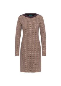 Tranquillo Strick-Kleid im Retro-Look Kleid Damen (Gr L |braun)
