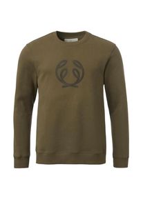 Chevalier Symbol Sweatshirt Pullover Herren (Gr L |braun/oliv)