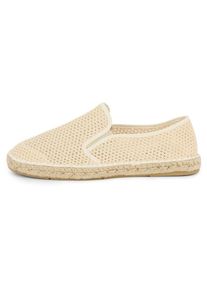 Freizeitschuhe Espadrij Loafer Elastic Mesh Herren (Gr 41 |beige)