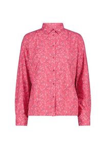 CMP Longsleeve Shirt with Pattern Bluse Damen (Gr 40 |rosa)