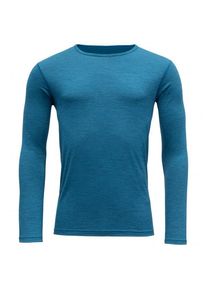 DEVOLD Breeze Shirt Merinounterwäsche Herren Ski (Gr XXL |blau)