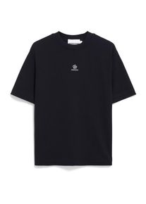 armedangels Tarjaa Back Flowaa T-Shirt Damen (Gr XS |schwarz)
