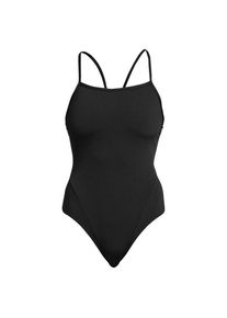Funkita Single Strap One Piece Badeanzug Damen Schwimmen (Gr 40 |schwarz)